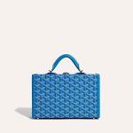 Goyard Grand Hôtel Trunk Bag Sky Blue - Image 2